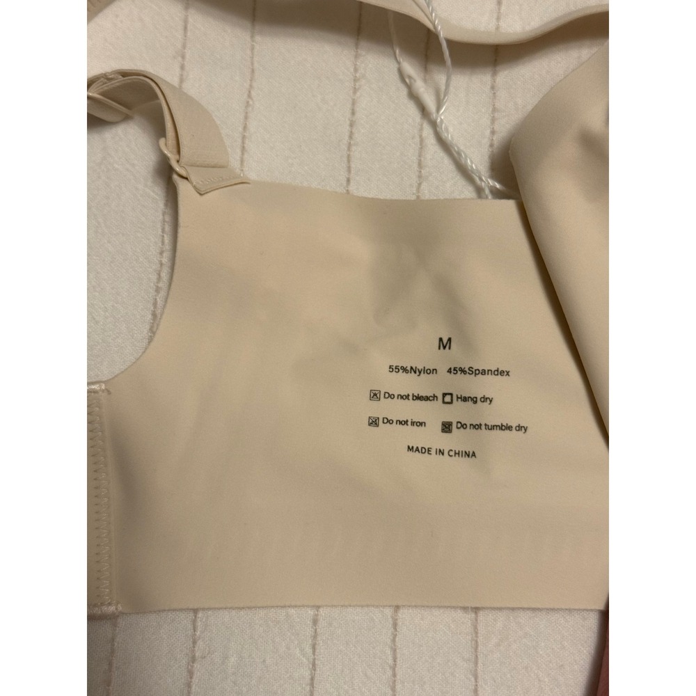 HORISUN Jelly Bra Seamless Comfort Wireless Beige Medium NIB - Picture 5 of 6